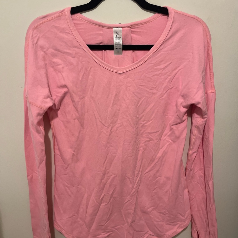 pink ivviva long sleeve shirt